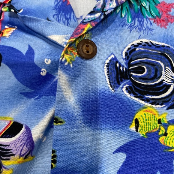 Vintage CT Hawaii Fashion kids button down size 6 - Picture 5 of 8